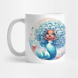 Little Mermaid Cute Character Under the Sea Mug